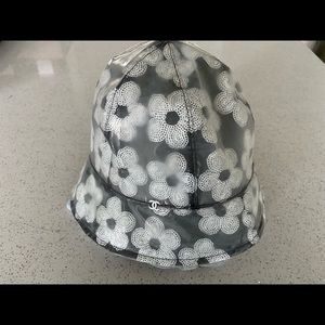 Chanel rain bucket hat